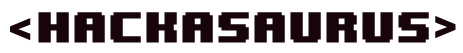 Hackasaurus logo
