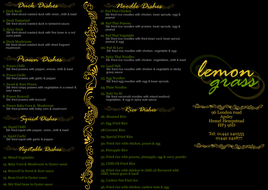 Menu Design - Final