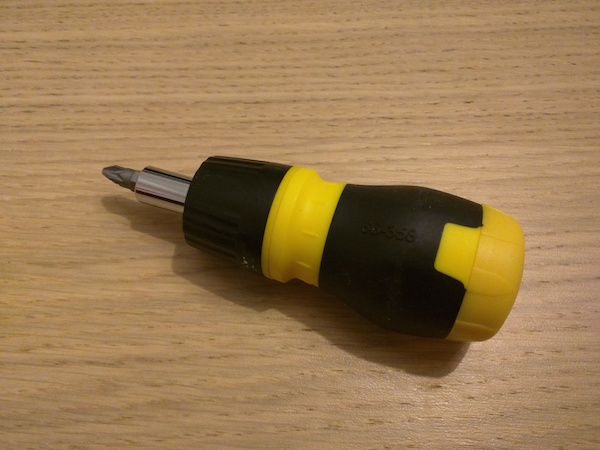 a photo of my favourite screwdriver